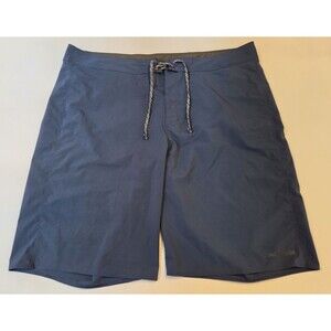Patagonia Hydro Board Shorts Mens 38 Blue Swim Surf Stretch Lightweight Packable
